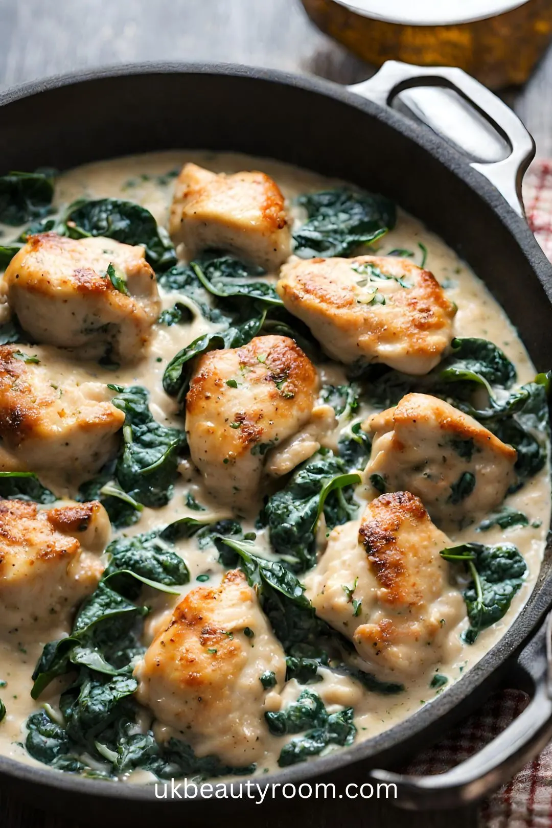 Chicken Spinach