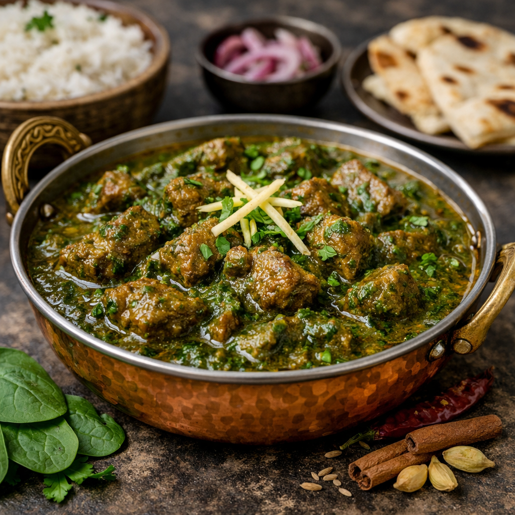 Beef Spinach