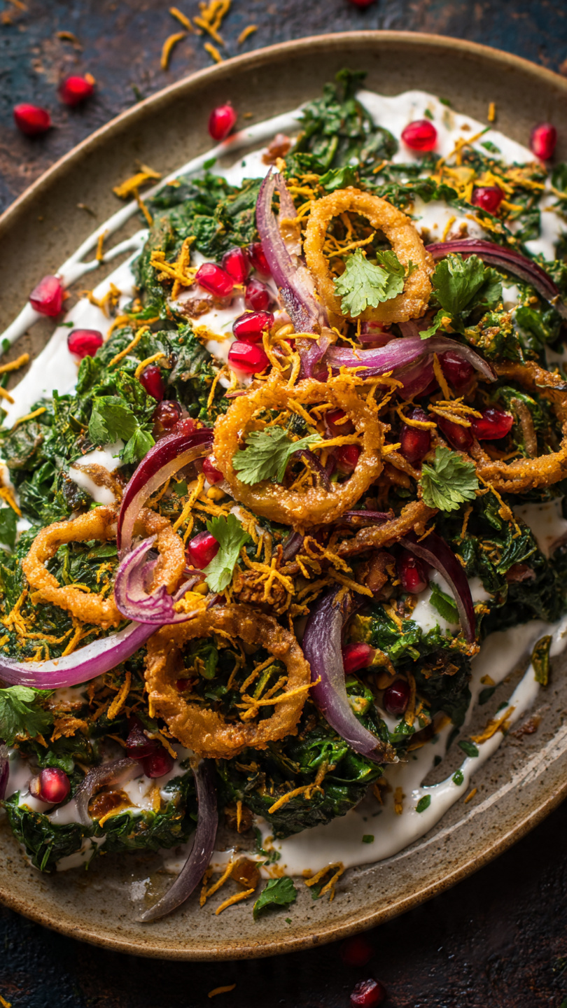 Spinach Chat